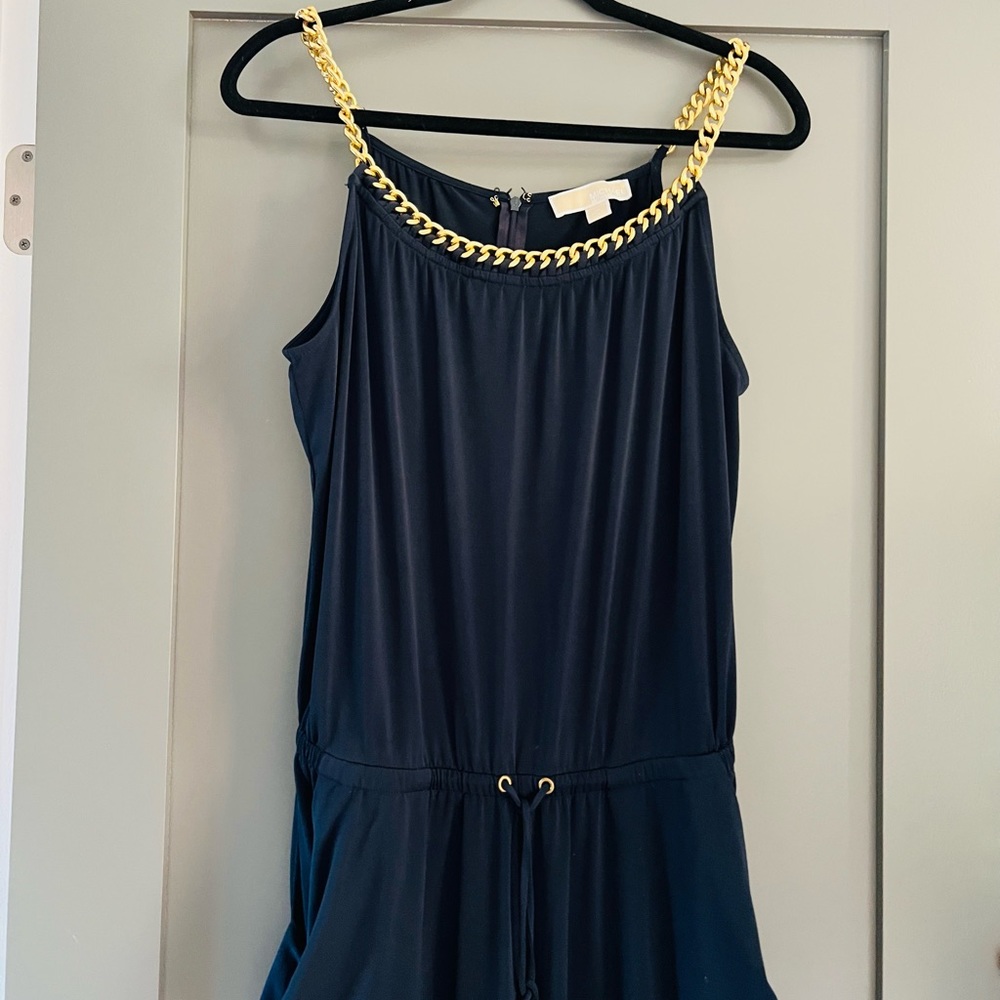 Navy Blue Michael Kors Jumpsuit